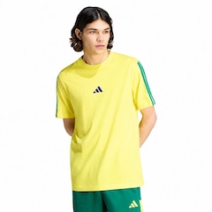Camiseta adidas Malha Simples Essentials Três Listras Masculina - Foto 1