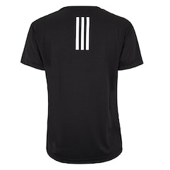Camiseta adidas Own The Run 3 Listras Feminina - Foto 3