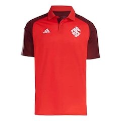 Camisa Polo do Internacional Viagem 2024 adidas Masculina - Foto 1