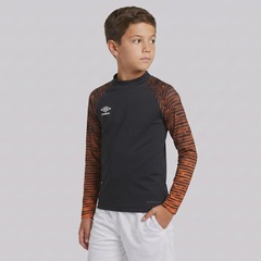 Camiseta Térmica Umbro Graphic ML UV50+ Infantil - Foto 2