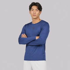 Camisa Térmica Umbro Diamond Touch Manga Longa UV50+ Masculina - Foto 2