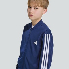 Jaqueta adidas Essentials 3 Listras Infantil - Foto 3