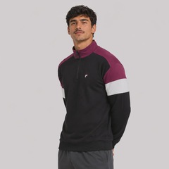 Blusão Fila Block Letter Masculino - Foto 3