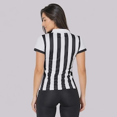 Camisa Polo do Atlético Mineiro Baby Look Dry Feminina - Foto 4