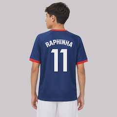 Camisa Barcelona Rivales 11 Raphinha Infantil - Foto 1