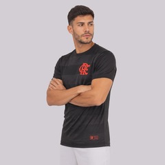 Camisa do Flamengo Jacquard Masculina - Foto 2