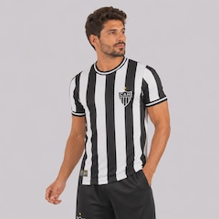 Camisa do Atlético Mineiro Retrô 1977 Masculina - Foto 3