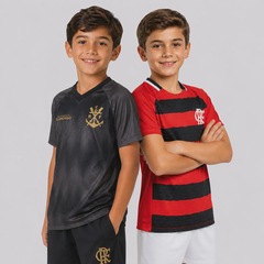 Kit Camisa do Flamengo Manto e Energia Infantil - 2 Unidades - Foto 1