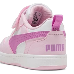 Tênis Infantil Puma Rebound V6 Lo AC+ - Foto 4