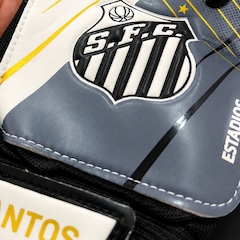 Luva de Goleiro Santos Estádios Sportcom - Infantil - Foto 2