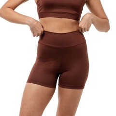 Short de Compressão Dellas Fit Zero Transparência Feminino - Foto 1