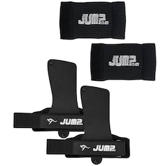 Kit Hand Grip Black Diamond + Munhequeira Canelada Jump Over - Foto 1