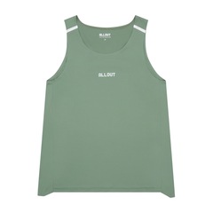Camiseta Regata Feminina Racer com Refletivo All Out Run - Foto 1
