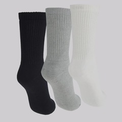Kit Meia Lupo Sport Cano Longo - 3 Pares - Masculino - Foto 9
