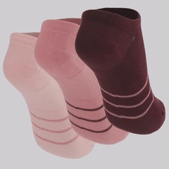 Kit Meia Lupo Sport Sapatilha - 3 Pares - Feminina - Foto 9