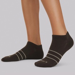 Kit Meia Lupo Sport Sapatilha - 3 Pares - Feminina - Foto 3