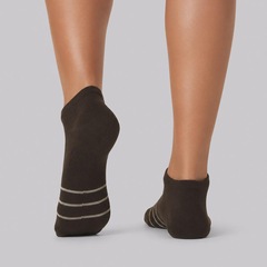 Kit Meia Lupo Sport Sapatilha - 3 Pares - Feminina - Foto 4