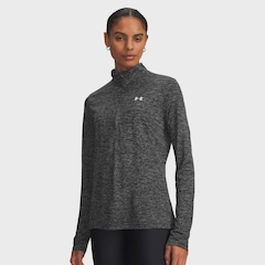 Camiseta Manga Longa Under Armour Tech Twist 1/2 Feminina - Foto 2
