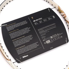 Raquete de Tênis Wilson RF 01 Pro 16x19 Hall of Fame Unissex - Foto 10