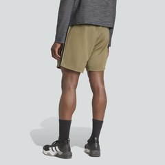 Short de Treino adidas Malha Essentials All-Set 3 Listras - Masculino - Foto 2