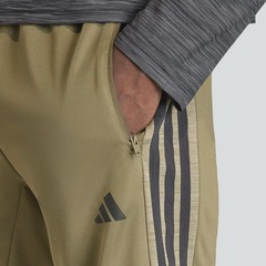 Short de Treino adidas Malha Essentials All-Set 3 Listras - Masculino - Foto 3