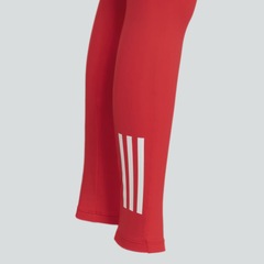 Calça Legging Adidas 3 Listras Com Bolso Feminina - Foto 2