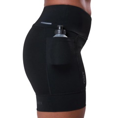 Bermuda Grit Bossa 3 Bolsos 15cm Authen Feminina - Foto 6