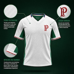 Camisa do Palmeiras Imperial Palestra Bordado Betel - Masculina - Foto 4