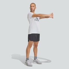 Camiseta adidas adi365 Running Essentials Brand Love Masculina - Foto 3