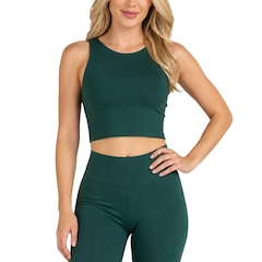 Top Olympikus Foco Alongado - Feminino - Foto 1