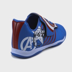 Kit Dray Marvel Capitão América Chuteira e Bola Infantil - Foto 5