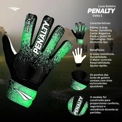 Luva de Goleiro Penalty Delta 1 XXIII - Foto 4