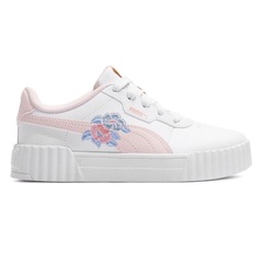 Tênis Infantil Puma Carina 3.0 Floral - Foto 1