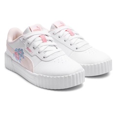 Tênis Infantil Puma Carina 3.0 Floral - Foto 3