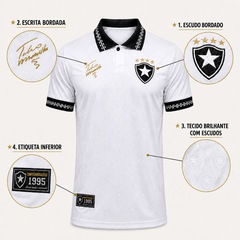 Camisa do Botafogo Retrô 1995 Tulio Maravilha RetrôMania - Masculina - Foto 4