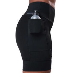 Bermuda Authen Grit Bossa 3 Bolsos 18cm Blackout Feminina - Foto 5