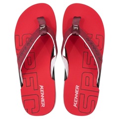 Chinelo Kenner Collab SPFC Nk6 Pro Masculino - Foto 3