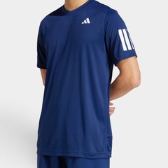 Camiseta adidas Club 3STR Tee Masculina - Foto 3