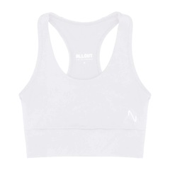 Top de Compressão All Out Pro Bolso Decote Nadador - Feminino - Foto 1