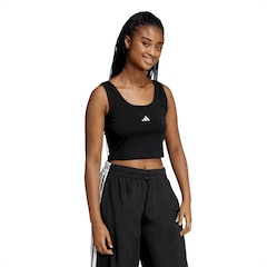 Camiseta Regata adidas Essentials Lifestyle Logo Pequeno Feminina - Foto 1