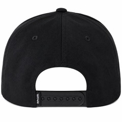 Boné Masculino Rip Curl Stapler 2.0 Black Aba Curva - Foto 3
