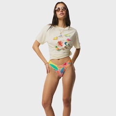 Camiseta Rip Curl x Farm Rio Desire Relaxed Tee - Feminina - Foto 4