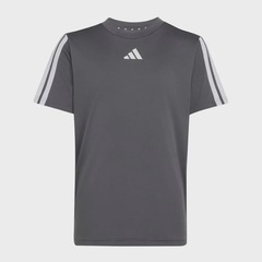 Camiseta adidas Train Essentials 3 Listras Infantil - Foto 5