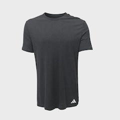 Camiseta Slim Manga Curta Básica adidas Masculina - Foto 2