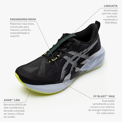 Tênis Masculino Asics Novablast 5 - Foto 7