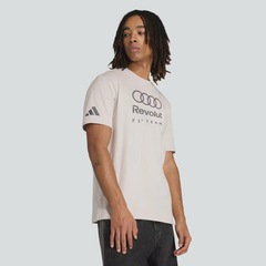 Camiseta adidas Audi Revolut DNA Masculina - Foto 3