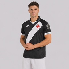 Camisa do Vasco I 25/26 Patch Libertadores Kappa Masculina - Foto 3