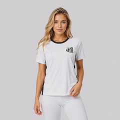 Camisa do Santos Liso Feminina - Foto 3