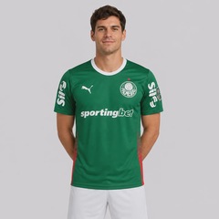 Camisa do Palmeiras I 26/27 Estádio Patch Libertadores Puma Masculina - Foto 1