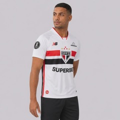 Camisa do São Paulo I 26/27 Patch Libertadores New Balance Masculina - Foto 2